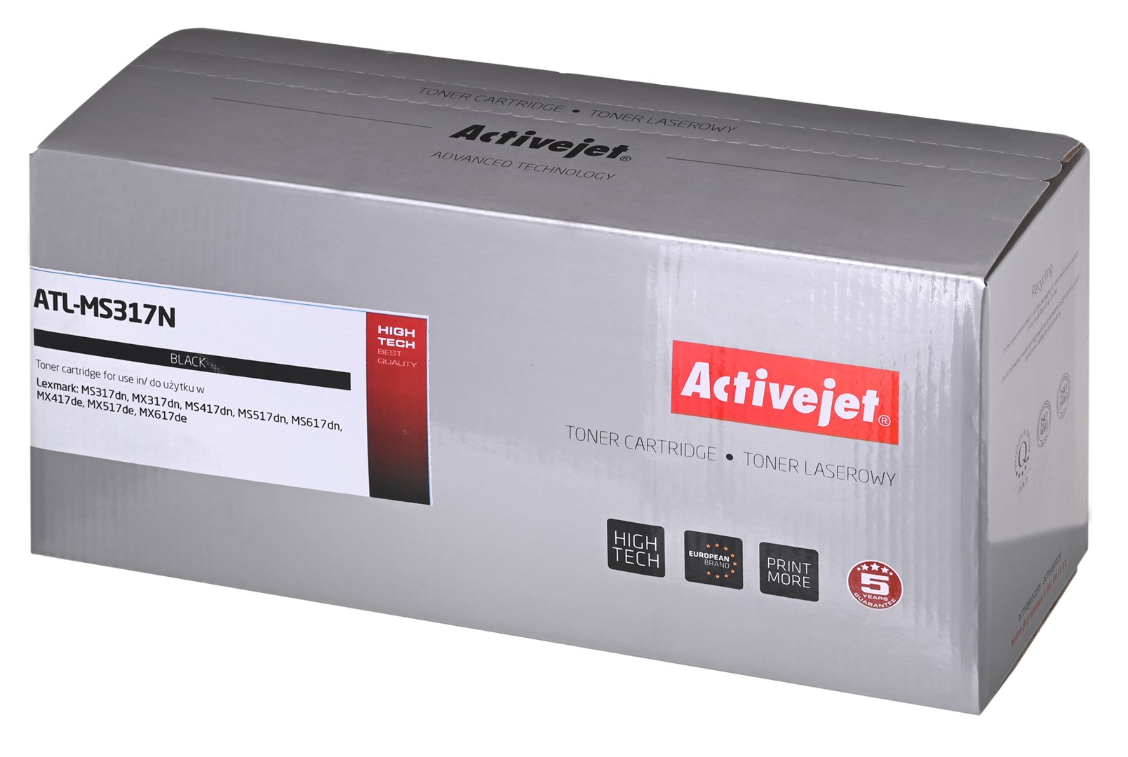 Activejet ATL-MS317N Toner (replacement for Lexmark 51B2000, Supreme; 2,500 pages; black) Activejet ATL-MS317N Toner (replacement for Lexmark 51B2000, Supreme; 2,500 pages; black)