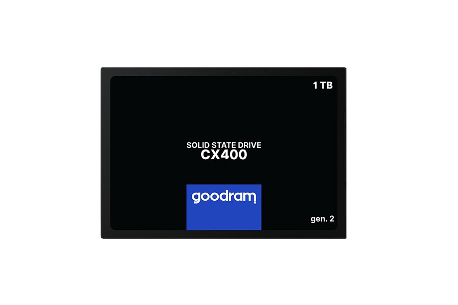 Goodram CX400 gen.2 2.5" 1024 GB Serial ATA III 3D TLC NAND Goodram CX400 gen.2 2.5" 1024 GB Serial ATA III 3D TLC NAND