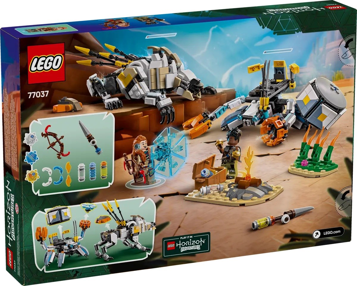 LEGO HORIZON 77037 Aloy & Varl vs. Shell-Walker & Sawtooth LEGO HORIZON 77037 Aloy & Varl vs. Shell-Walker & Sawtooth