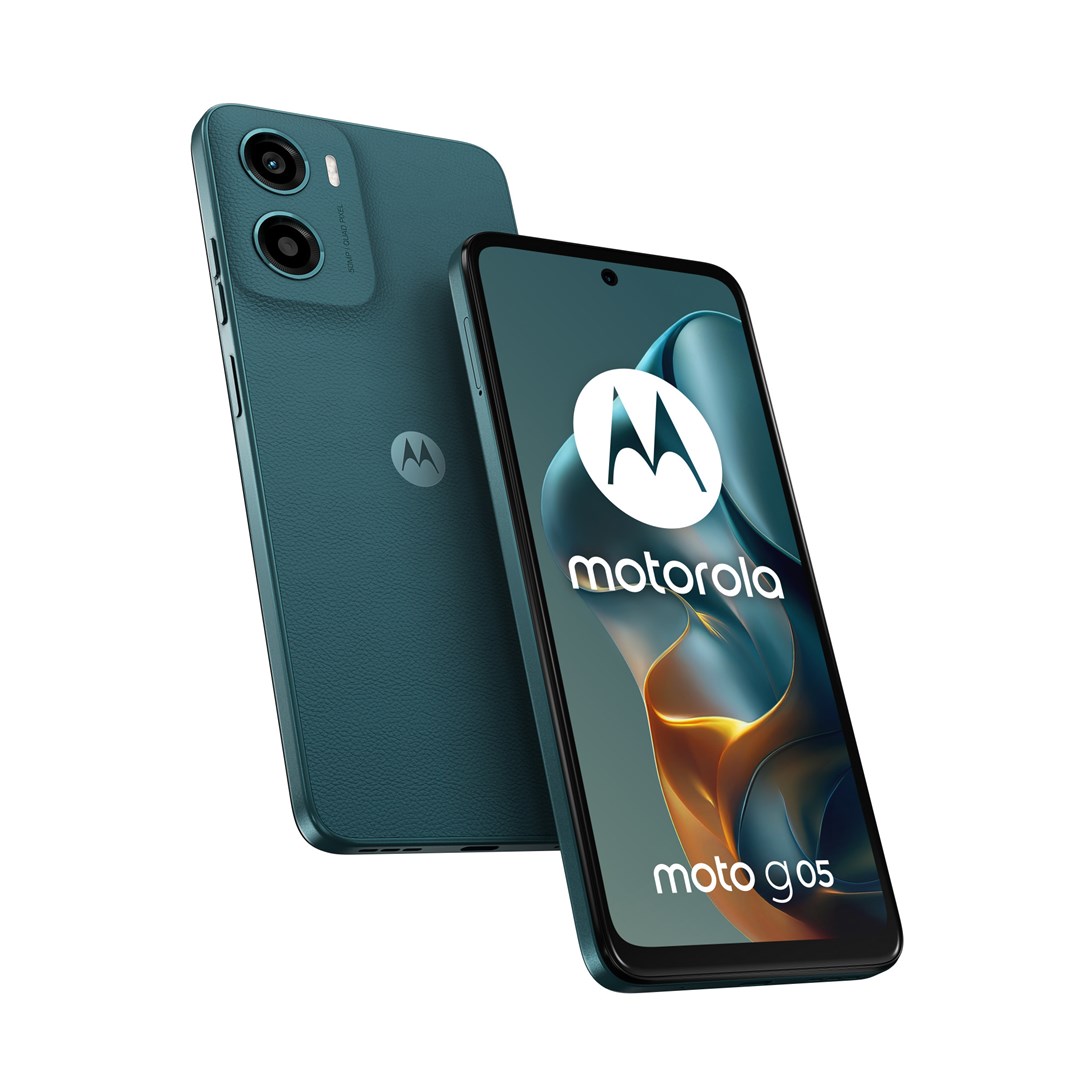 Motorola moto g05 16.9 cm (6.67") Dual SIM Android 15 4G USB Type-C 4 GB 128 GB 5200 mAh Green Motorola moto g05 16.9 cm (6.67") Dual SIM Android 15 4G USB Type-C 4 GB 128 GB 5200 mAh Green