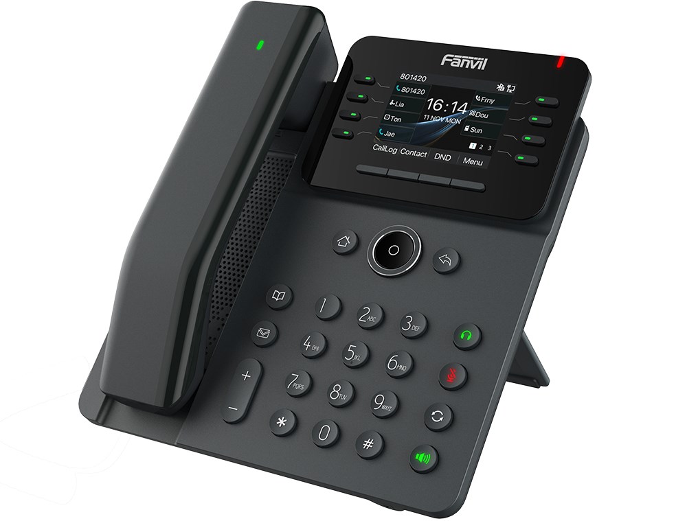Fanvil V62 Pro IP phone Black 12 lines LCD Fanvil V62 Pro IP phone Black 12 lines LCD