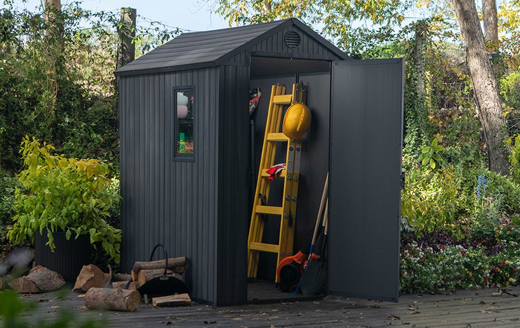 Keter Darwin 4x6 Wood-plastic shed Keter Darwin 4x6 Wood-plastic shed