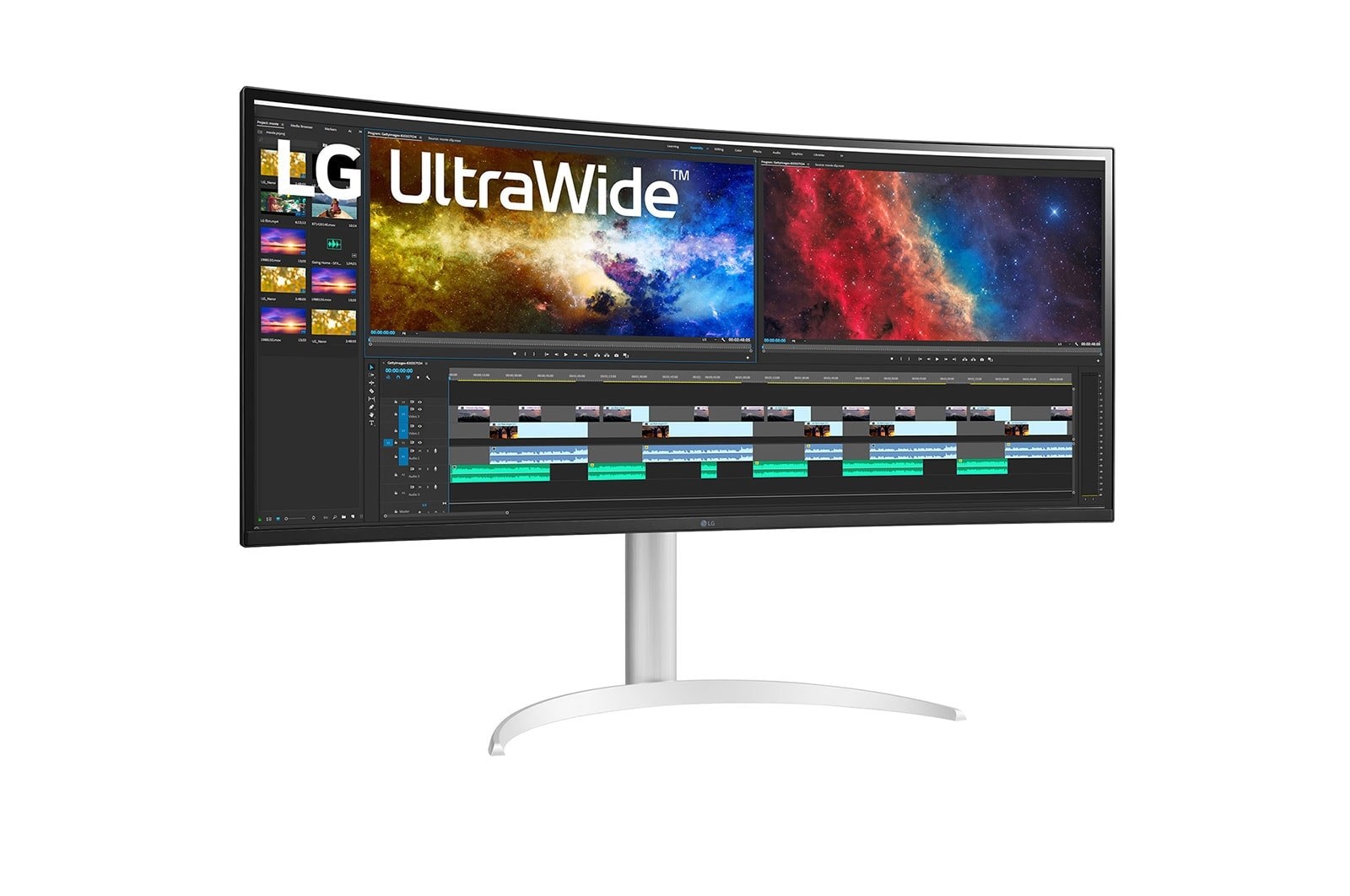 LG 38BQ85C-W computer monitor 95.2 cm (37.5") 3840 x 1600 pixels Quad HD+ White LG 38BQ85C-W computer monitor 95.2 cm (37.5") 3840 x 1600 pixels Quad HD+ White