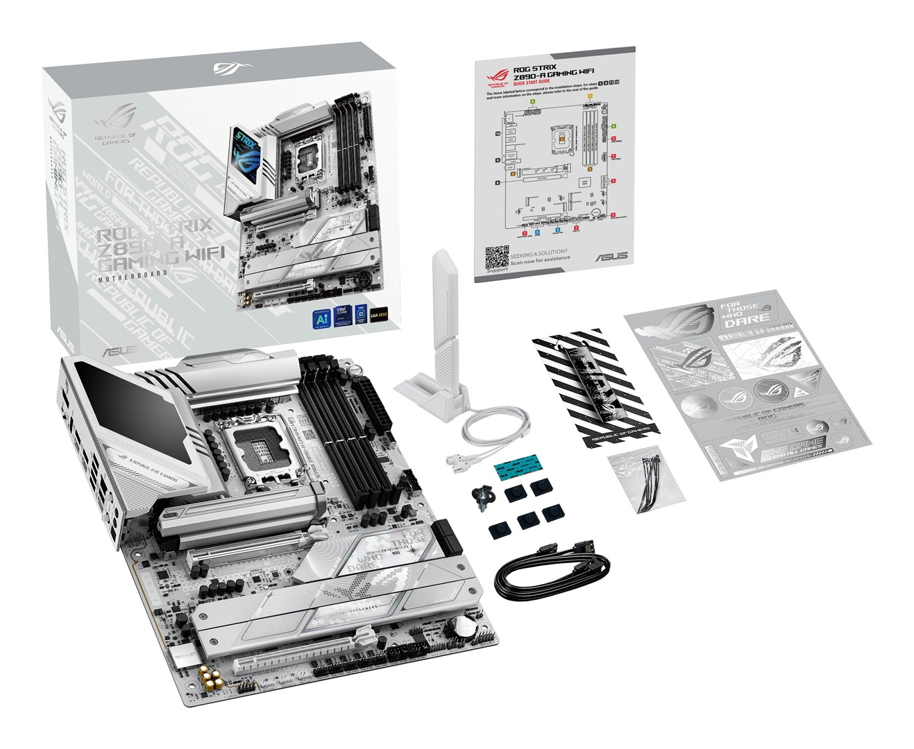 ASUS ROG STRIX Z890-A GAMING WIFI Intel Z890 LGA 1851 (Socket V1) ATX ASUS ROG STRIX Z890-A GAMING WIFI Intel Z890 LGA 1851 (Socket V1) ATX