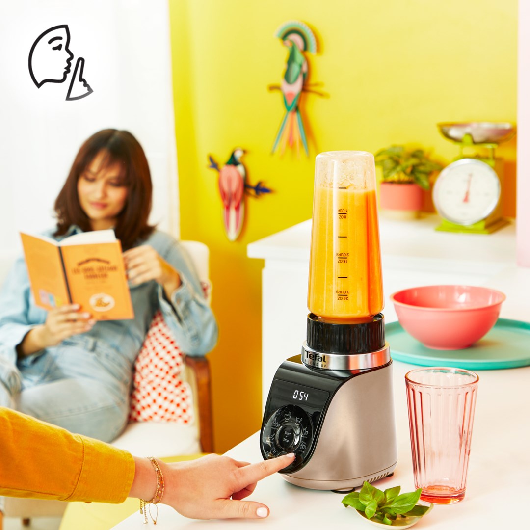 Tefal Blend Up BL190AF0 blender 0.85 L Tabletop blender 1000 W Beige, Black, Transparent Tefal Blend Up BL190AF0 blender 0.85 L Tabletop blender 1000 W Beige, Black, Transparent