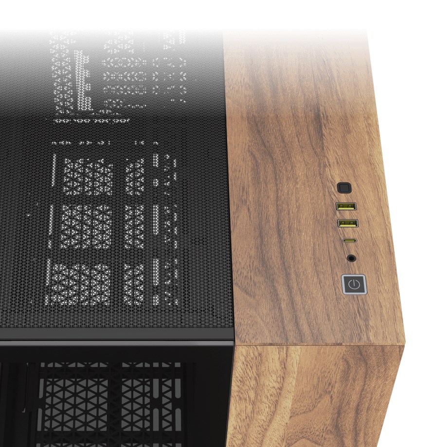 Corsair CC-9011286-WW computer case Midi Tower Black, Walnut Corsair CC-9011286-WW computer case Midi Tower Black, Walnut