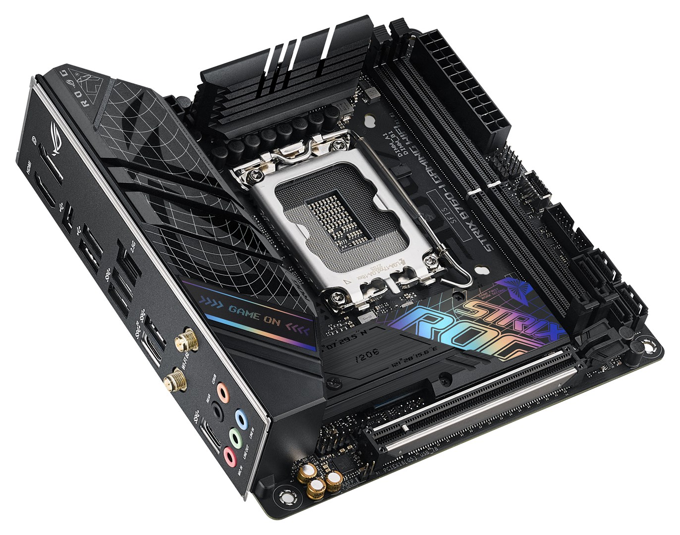 ASUS ROG STRIX B760-I GAMING WIFI Intel B760 LGA 1700 mini ITX ASUS ROG STRIX B760-I GAMING WIFI Intel B760 LGA 1700 mini ITX