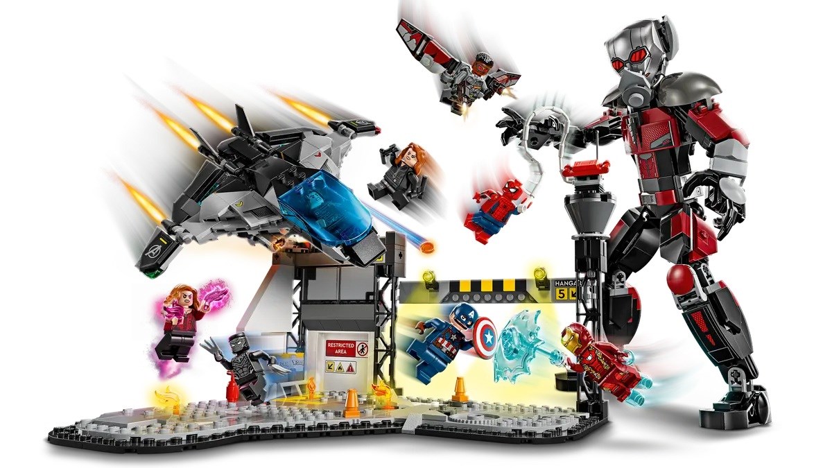 LEGO MARVEL 76314 Captain America: Civil War Battle LEGO MARVEL 76314 Captain America: Civil War Battle