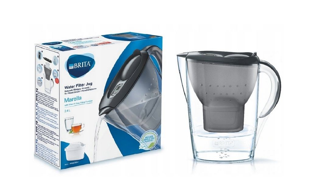 Brita Marella+1 Maxtra Pro PP filter jug (2.4 l; graphite) Brita Marella+1 Maxtra Pro PP filter jug (2.4 l; graphite)