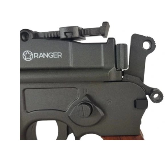 Air rifle pistol Ranger M712 BROOMHANDLE Full Auto Blowback K.4,5 BBS 19-shots KWC Air rifle pistol Ranger M712 BROOMHANDLE Full Auto Blowback K.4,5 BBS 19-shots KWC