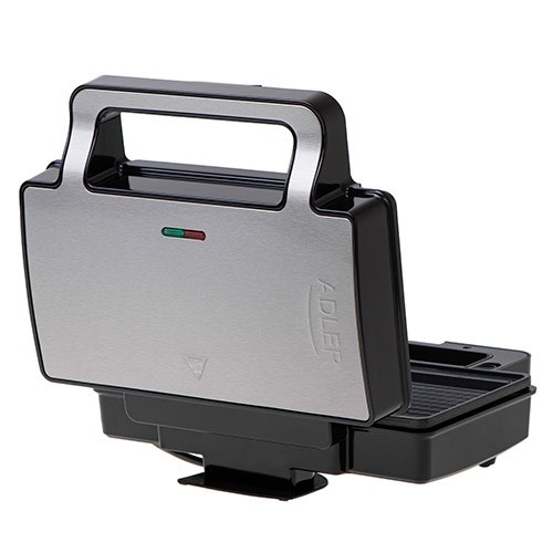 Adler AD 3073 Sandwich toaster Silver - Black Adler AD 3073 Sandwich toaster Silver - Black