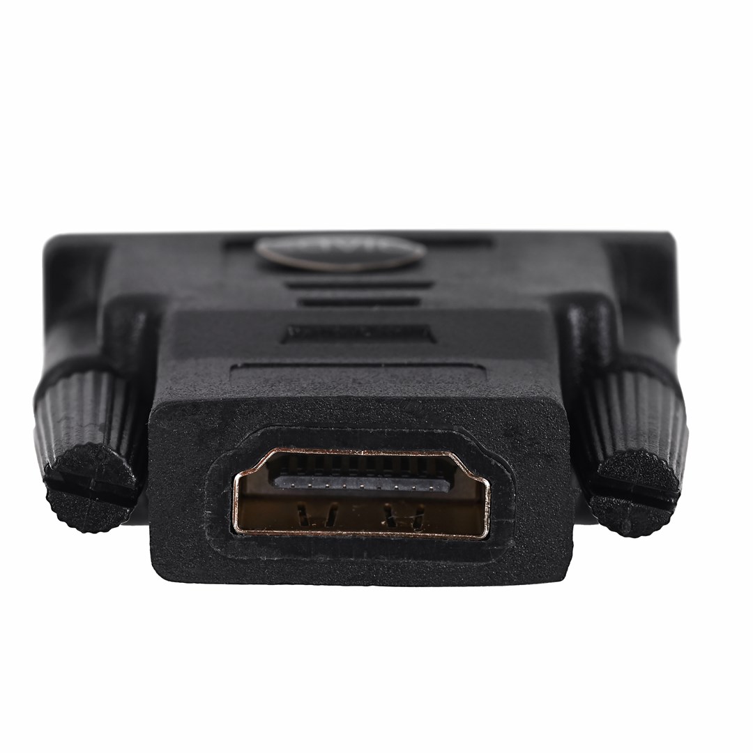 Savio CL-21 cable gender changer DVI HDMI Black Savio CL-21 cable gender changer DVI HDMI Black