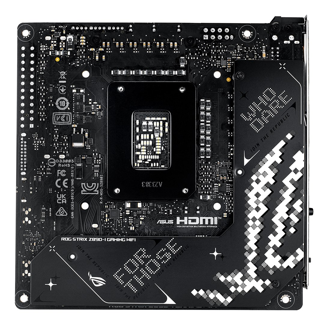 ASUS ROG STRIX Z890-I GAMING WIFI Intel Z890 LGA 1851 (Socket V1) mini ITX ASUS ROG STRIX Z890-I GAMING WIFI Intel Z890 LGA 1851 (Socket V1) mini ITX