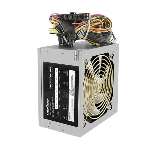 Qoltec ATX 505W WIND power supply unit 20+4 pin ATX Grey Qoltec ATX 505W WIND power supply unit 20+4 pin ATX Grey