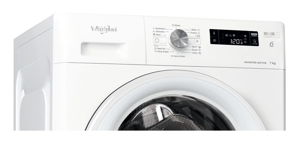 Whirlpool FFS 7469 W EE washing machine Front-load 7 kg 1351 RPM White Whirlpool FFS 7469 W EE washing machine Front-load 7 kg 1351 RPM White