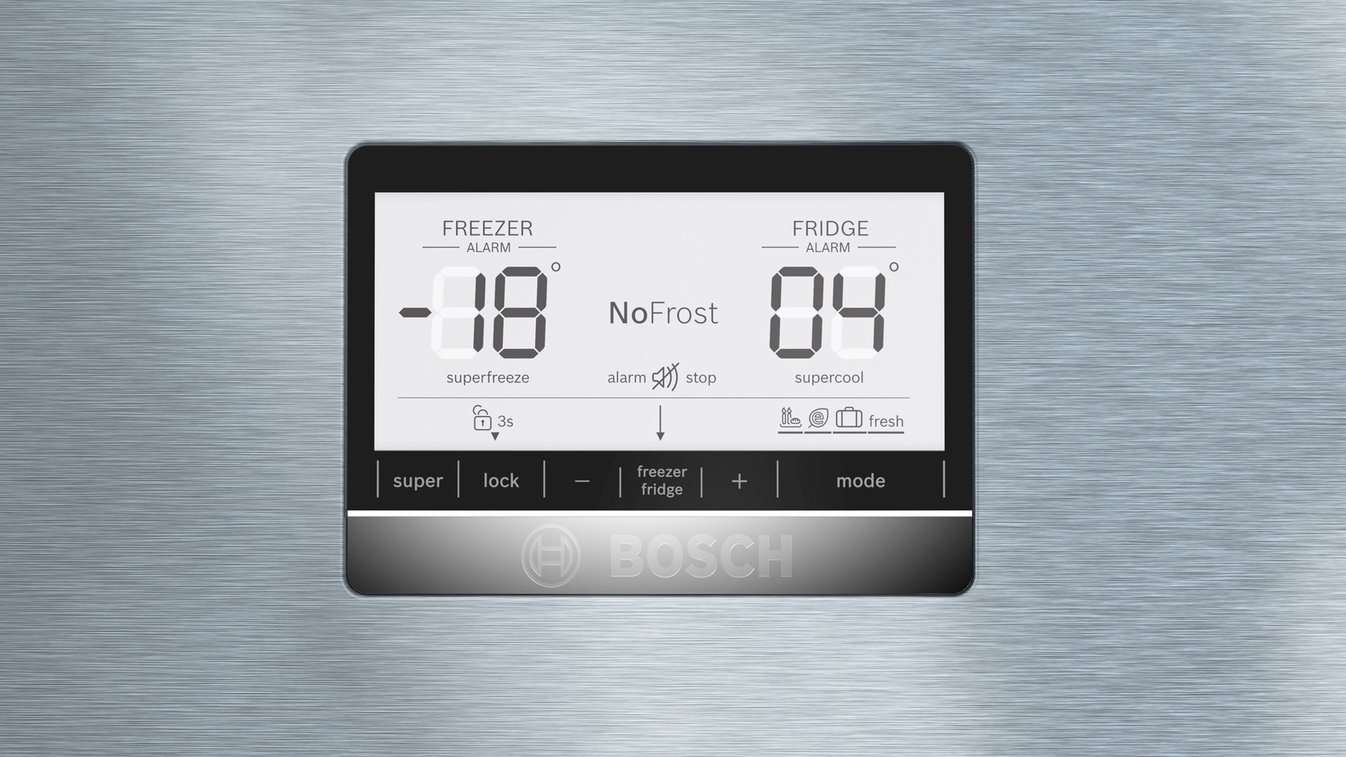 Bosch Serie 6 KGN86AIDR fridge-freezer Freestanding 631 L D Stainless steel Bosch Serie 6 KGN86AIDR fridge-freezer Freestanding 631 L D Stainless steel