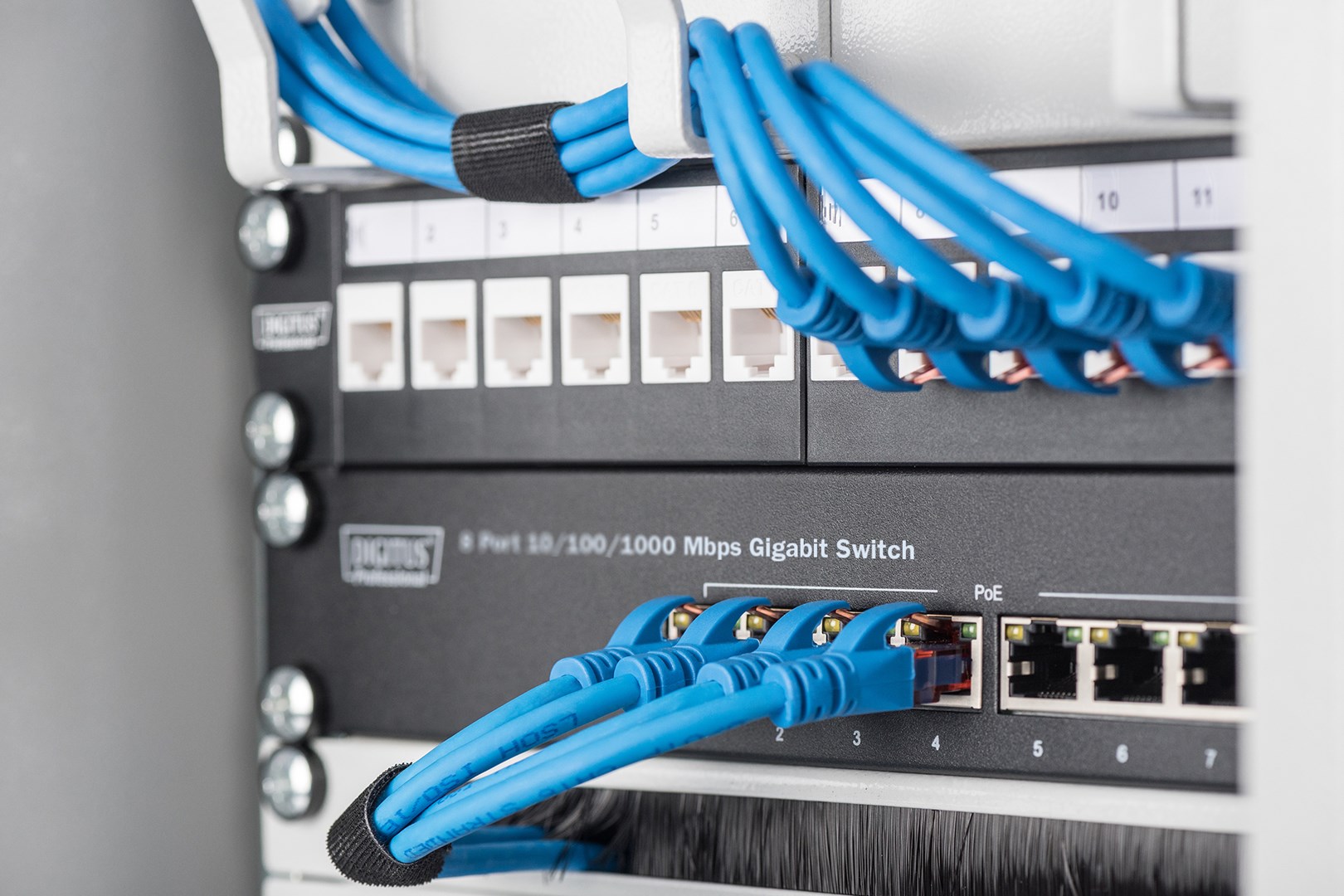 Digitus 8-Port Gigabit Switch, 10 inch, Unmanaged Digitus 8-Port Gigabit Switch, 10 inch, Unmanaged