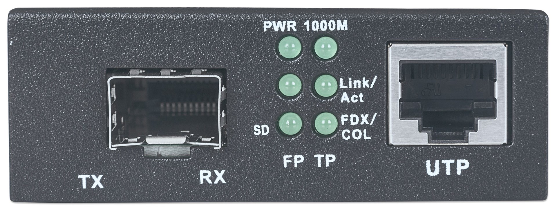 Intellinet Gigabit Ethernet to SFP Media Converter, 10/100/1000Base-Tx to SFP slot, empty (Euro 2-pin plug) Intellinet Gigabit Ethernet to SFP Media Converter, 10/100/1000Base-Tx to SFP slot, empty (Euro 2-pin plug)