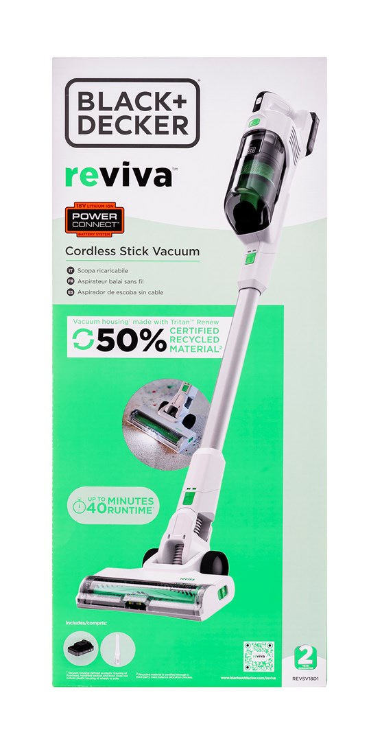 Black & Decker REVSV18D1 stick vacuum/electric broom 2-in-1 stick vacuum Battery Dry Bagless 0.5 L 36 W Green, White 2 Ah Black & Decker REVSV18D1 stick vacuum/electric broom 2-in-1 stick vacuum Battery Dry Bagless 0.5 L 36 W Green, White 2 Ah