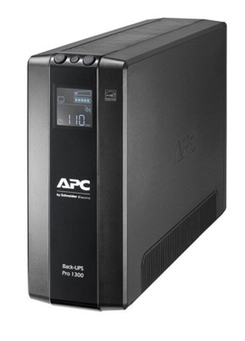 APC Back-UPS Pro, 1300VA/780W, Tower, 230V, 8x IEC C13 outlets, AVR, LCD, User Replaceable Battery APC Back-UPS Pro, 1300VA/780W, Tower, 230V, 8x IEC C13 outlets, AVR, LCD, User Replaceable Battery