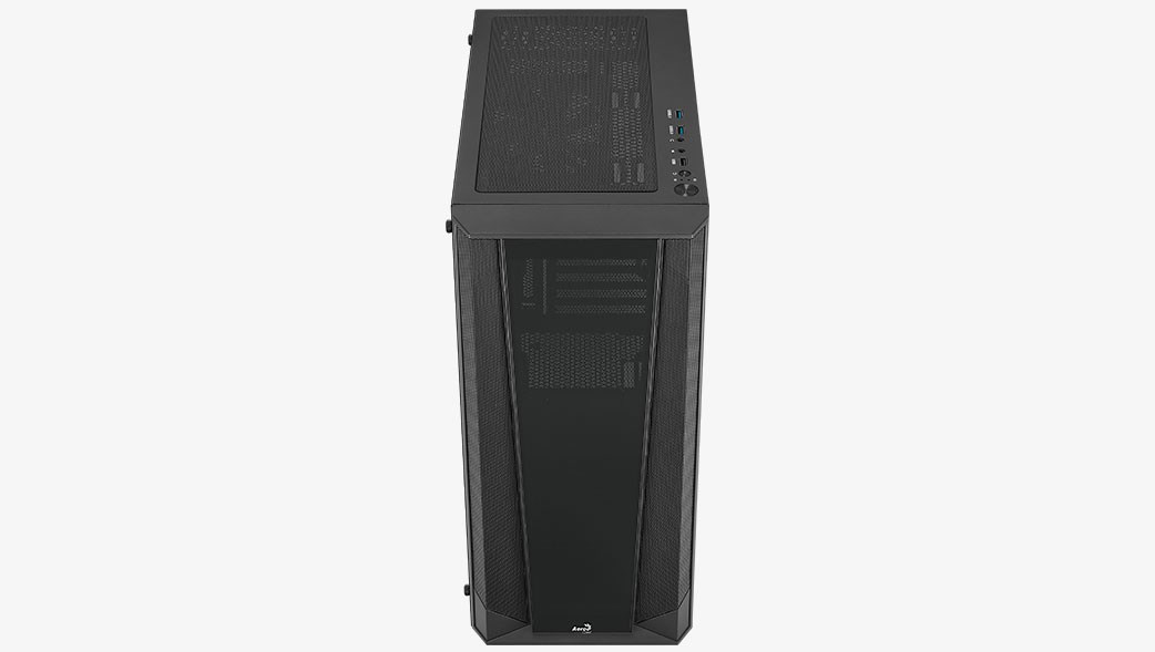 Aerocool Prism-G-BK-v1 Midi Tower Black Aerocool Prism-G-BK-v1 Midi Tower Black