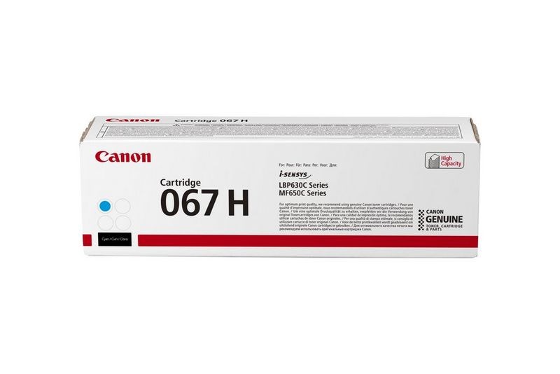 Canon 067H toner cartridge 1 pc(s) Original Cyan Canon 067H toner cartridge 1 pc(s) Original Cyan