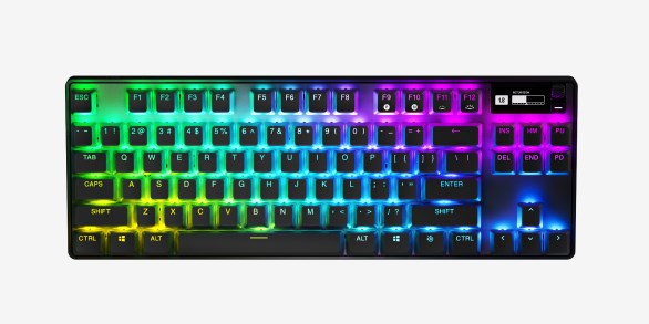 Steelseries Apex Pro TKL keyboard Gaming USB + RF Wireless + Bluetooth QWERTZ German Black Steelseries Apex Pro TKL keyboard Gaming USB + RF Wireless + Bluetooth QWERTZ German Black