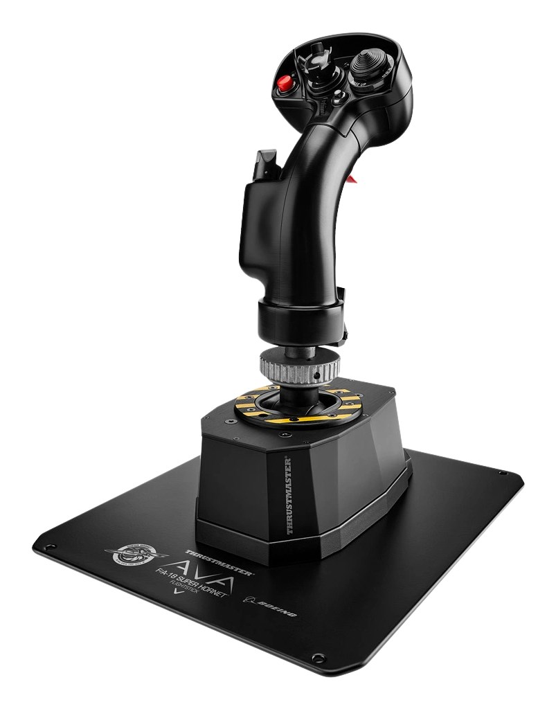Thrustmaster AVA F/A-18 Super Hornet Black USB Flightstick PC Thrustmaster AVA F/A-18 Super Hornet Black USB Flightstick PC