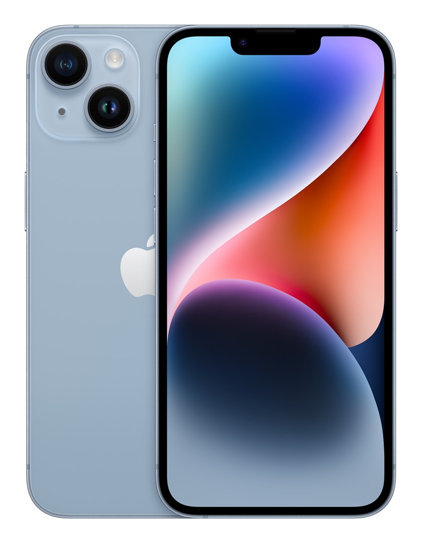 Apple iPhone 14 15.5 cm (6.1") Dual SIM iOS 16 5G 128 GB Blue Apple iPhone 14 15.5 cm (6.1") Dual SIM iOS 16 5G 128 GB Blue