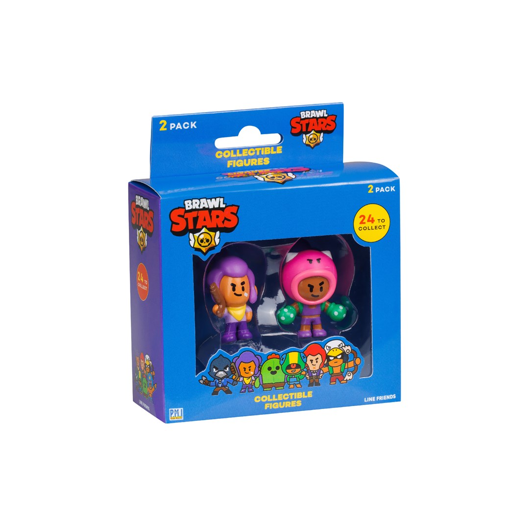 BRAWL STARS S1 FIGURES - 2 PACK VER.B BRAWL STARS S1 FIGURES - 2 PACK VER.B