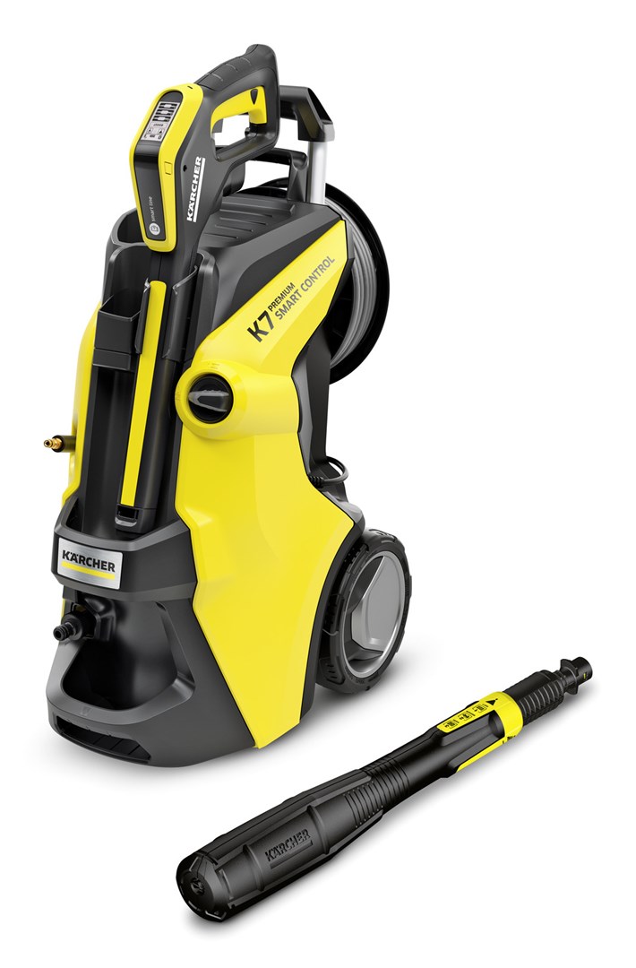 Kärcher K 7 Premium Smart Control Flex pressure washer Upright Electric 600 l/h Black, Yellow Kärcher K 7 Premium Smart Control Flex pressure washer Upright Electric 600 l/h Black, Yellow