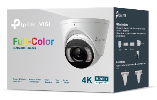 TP-Link INSIGHT S485 Turret IP security camera Outdoor 3840 x 2160 pixels Ceiling TP-Link INSIGHT S485 Turret IP security camera Outdoor 3840 x 2160 pixels Ceiling