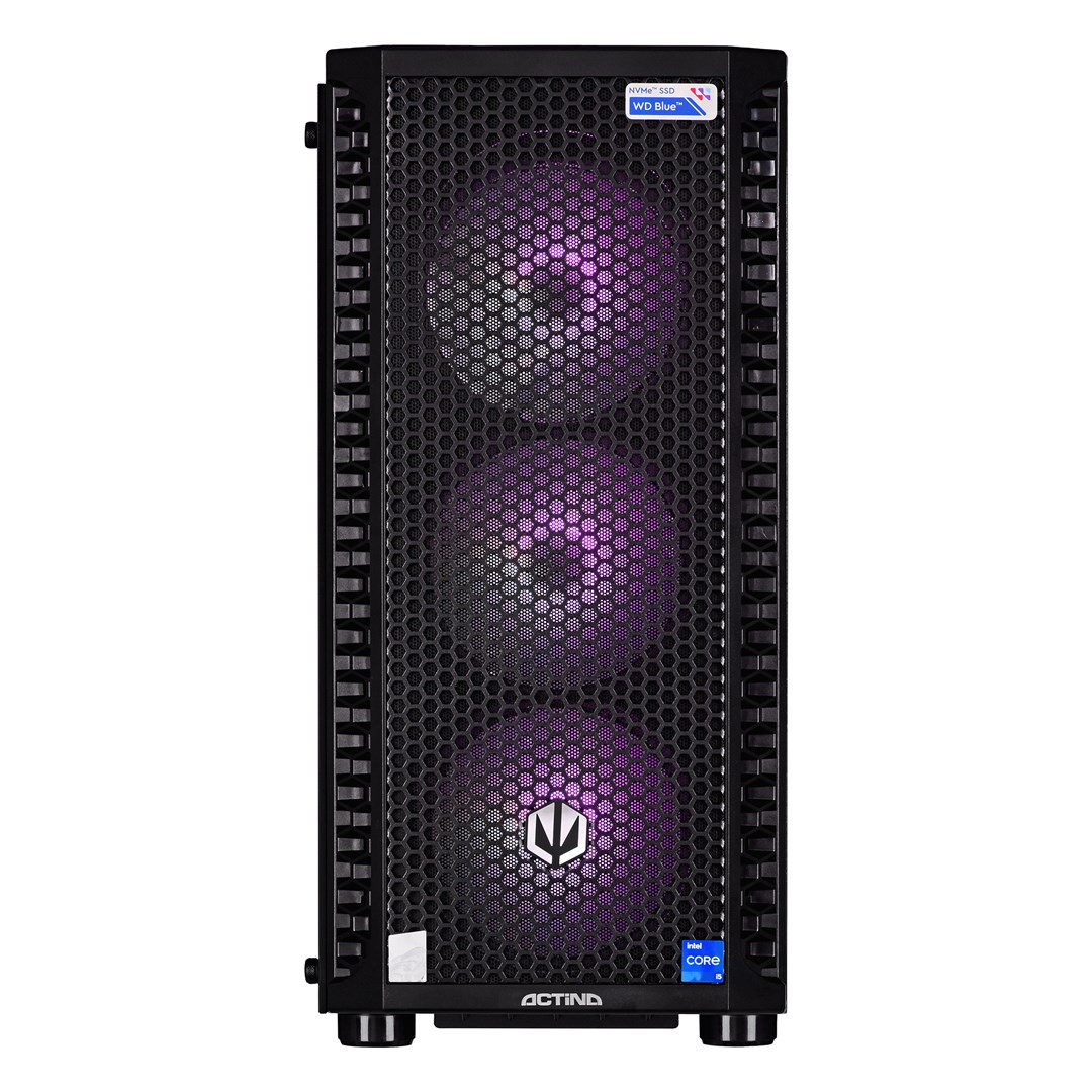 Actina 5901443328995 PC Intel® Core™ i5 i5-12400F 16 GB DDR4-SDRAM 1 TB SSD NVIDIA GeForce RTX 3060 Midi Tower Black Actina 5901443328995 PC Intel® Core™ i5 i5-12400F 16 GB DDR4-SDRAM 1 TB SSD NVIDIA GeForce RTX 3060 Midi Tower Black