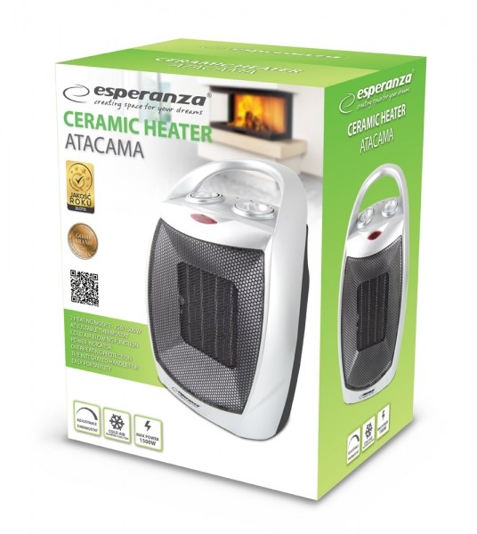 Esperanza EHH006 electric space heater Indoor Black 1500 W Esperanza EHH006 electric space heater Indoor Black 1500 W