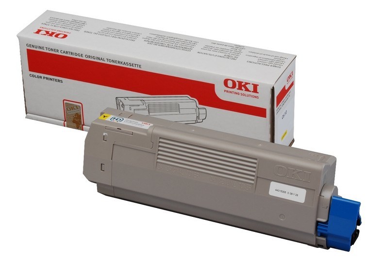 OKI 44315305 toner cartridge 1 pc(s) Original Yellow OKI 44315305 toner cartridge 1 pc(s) Original Yellow