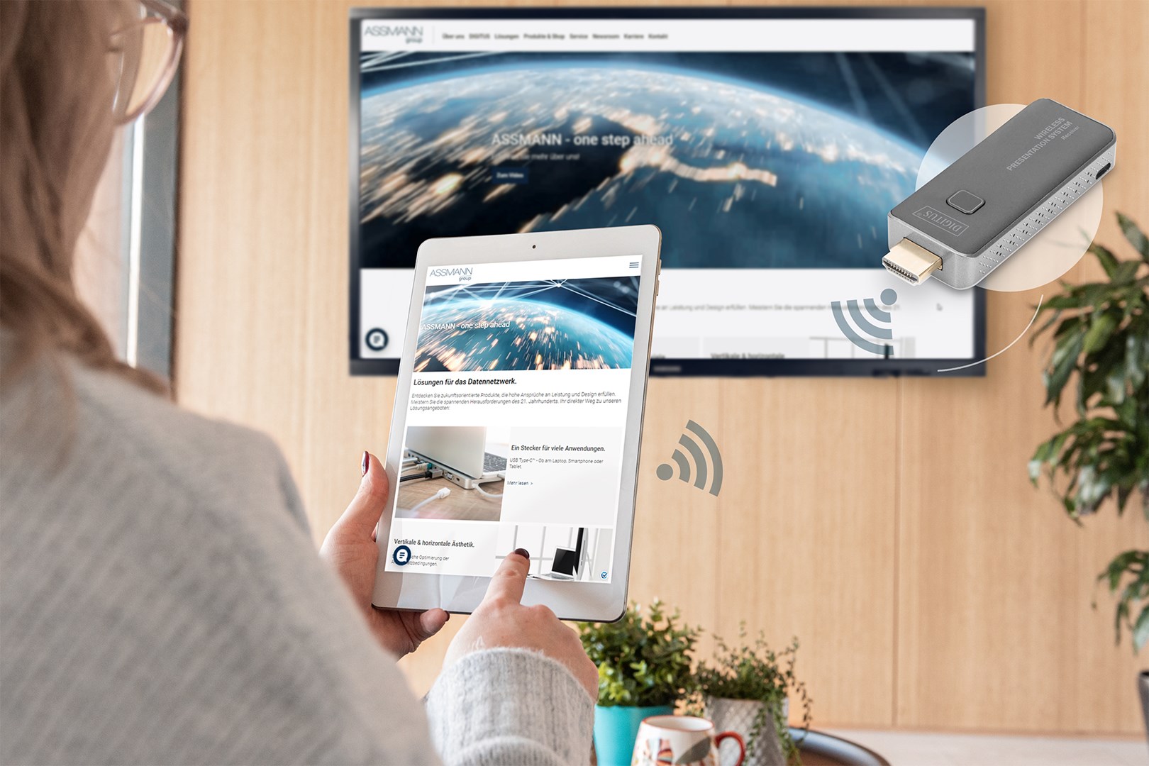 DIGITUS Wireless Presentation System 5 DIGITUS Wireless Presentation System 5