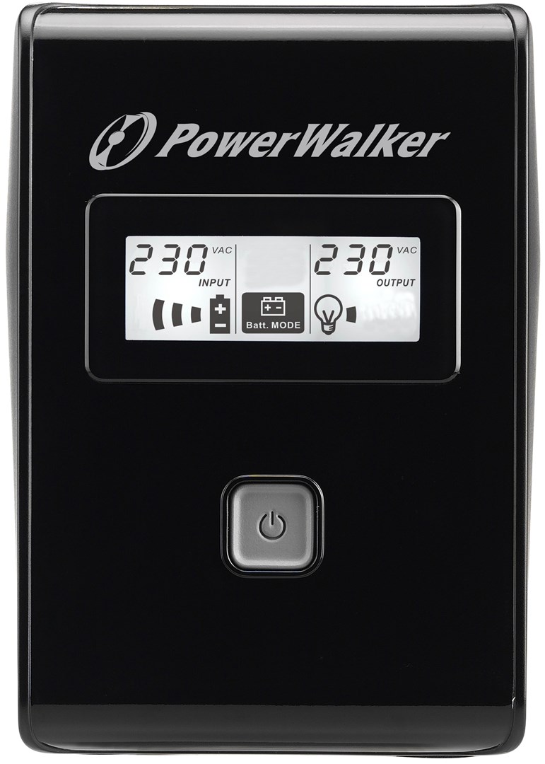 PowerWalker VI 850 LCD uninterruptible power supply (UPS) Line-Interactive 0.85 kVA 480 W PowerWalker VI 850 LCD uninterruptible power supply (UPS) Line-Interactive 0.85 kVA 480 W