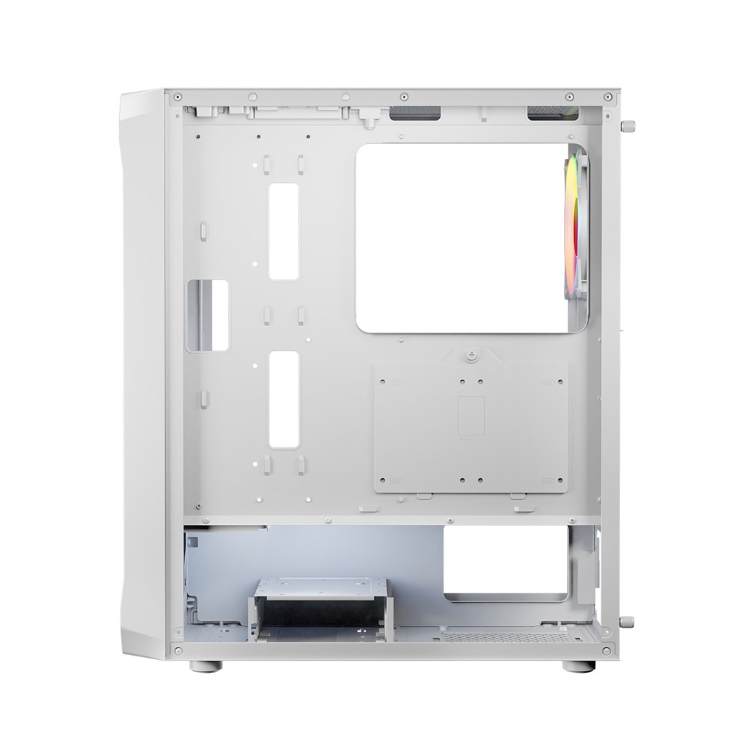 Logic PORTOS ARGB MINIDI USB 3.0 Case White Logic PORTOS ARGB MINIDI USB 3.0 Case White