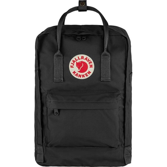 Fjällräven Kanken backpack Casual backpack Black Polyamide, Polypropylene (PP), Vinylon Fjällräven Kanken backpack Casual backpack Black Polyamide, Polypropylene (PP), Vinylon