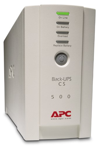 APC Back-UPS CS 500 - UPS - 300 Watt - 5 APC Back-UPS CS 500 - UPS - 300 Watt - 5