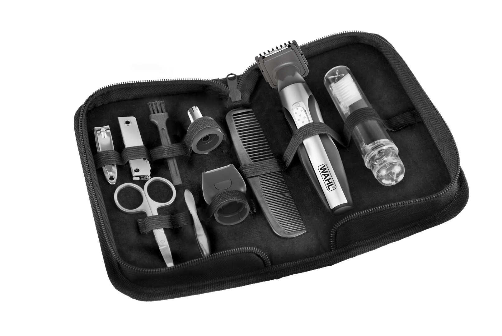 Wahl Travel Kit Deluxe Black, Stainless steel Wahl Travel Kit Deluxe Black, Stainless steel