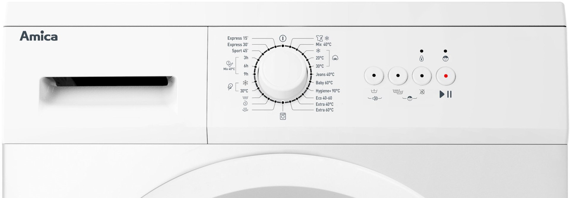 AMICA WASHING MACHINE WA0S610DO AMICA WASHING MACHINE WA0S610DO