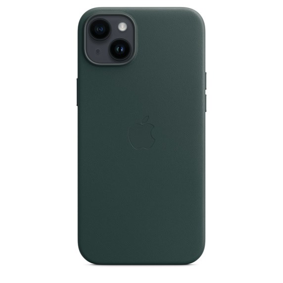 Apple iPhone 14 Plus Leather Case with MagSafe - Forest Green Apple iPhone 14 Plus Leather Case with MagSafe - Forest Green
