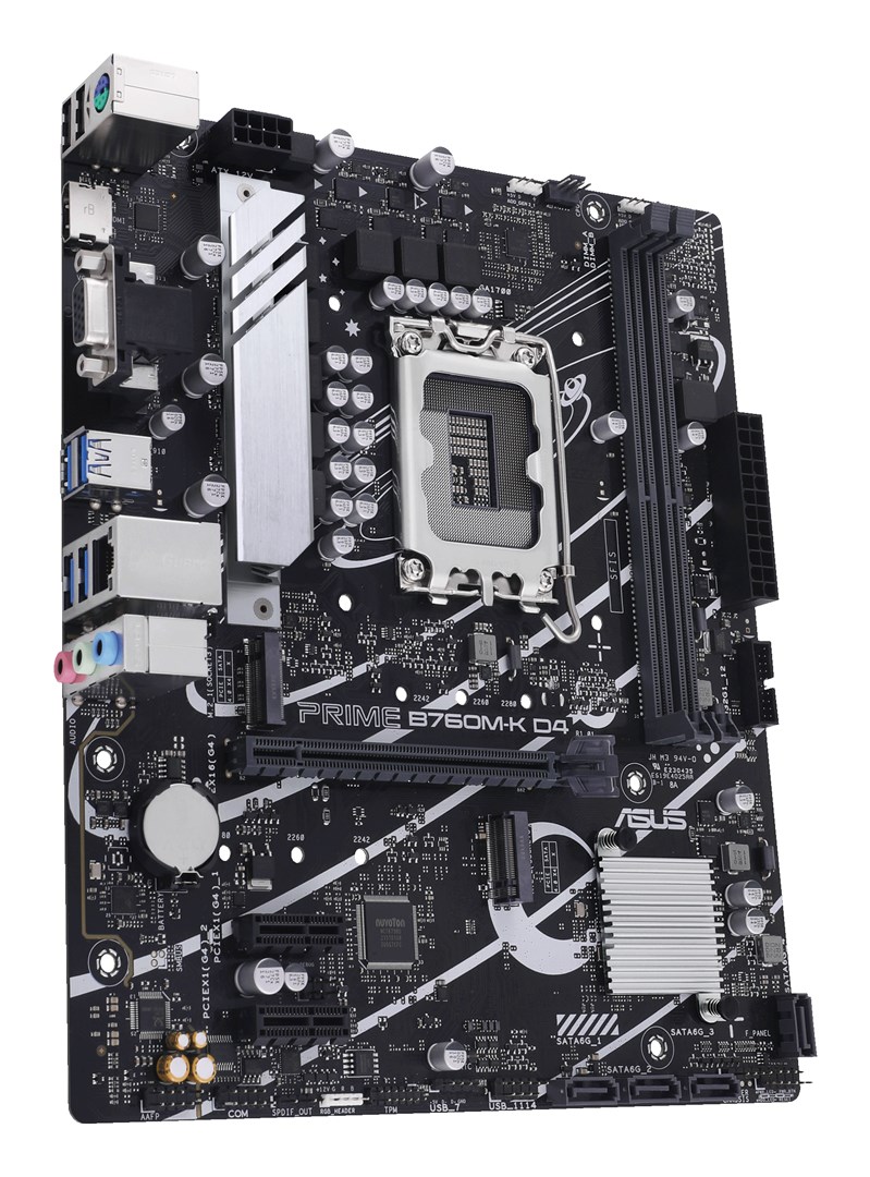 ASUS Prime B760M-K D4 Intel B760 LGA 1700 micro ATX motherboard ASUS Prime B760M-K D4 Intel B760 LGA 1700 micro ATX motherboard