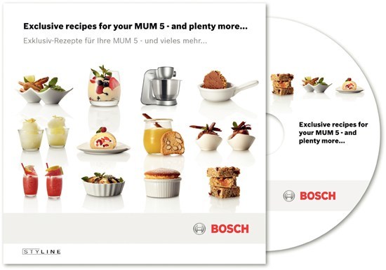 Bosch Styline food processor 900 W 3.9 L Stainless steel, White Bosch Styline food processor 900 W 3.9 L Stainless steel, White