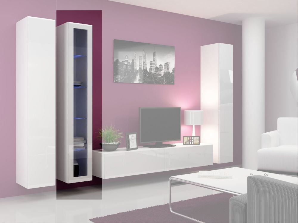 Cama Glass-case VIGO '180' 180/40/30 white/white gloss Cama Glass-case VIGO '180' 180/40/30 white/white gloss