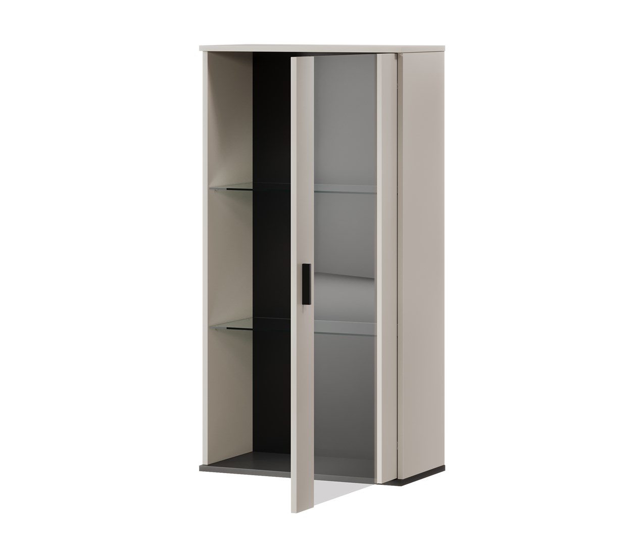Cama S2 SOHO wall cabinet 60x29x112 cashmere + black Cama S2 SOHO wall cabinet 60x29x112 cashmere + black