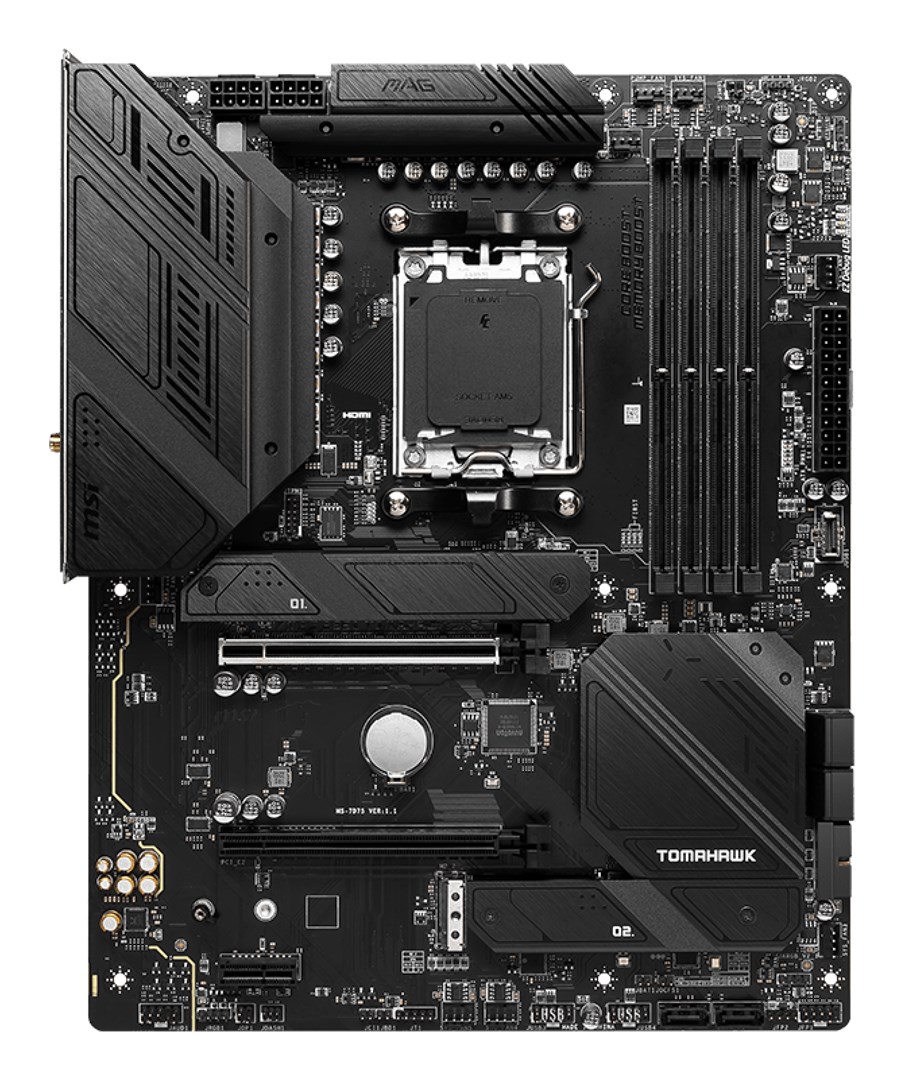 MSI MAG B650 Tomahawk WIFI AMD B650 Socket AM5 ATX MSI MAG B650 Tomahawk WIFI AMD B650 Socket AM5 ATX