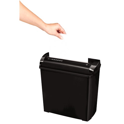 Shredder | P-25S | Black | 11 L | Paper shredding | Paper handling standard/output 7mm strips, security level P-1 | Traditional | Warranty 24 month(s) Shredder | P-25S | Black | 11 L | Paper shredding | Paper handling standard/output 7mm strips, security level P-1 | Traditional | Warranty 24 month(s)