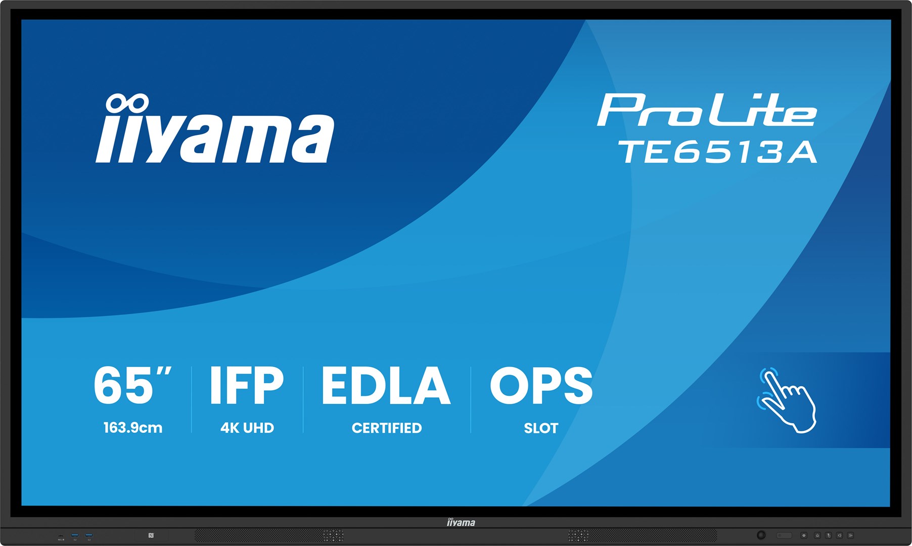 iiyama 65" Google EDLA Certified IFP - Interactive display for seamless integration and collaboration in education and enterprise iiyama 65" Google EDLA Certified IFP - Interactive display for seamless integration and collaboration in education and enterprise